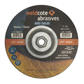 Weldcote Grinding Wheel 7 X 1/4 X 5/8-11 A24-R-Bf Steel T27 A-Solid 10040